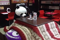 冬はこたつもあります